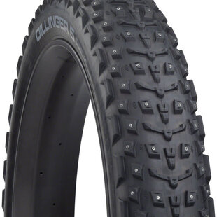 45NRTH Dillinger 5 Tire - 27.5 x 4.5, Tubeless, Folding, Black, 120 TPI, 252 Concave Carbide Aluminum Studs