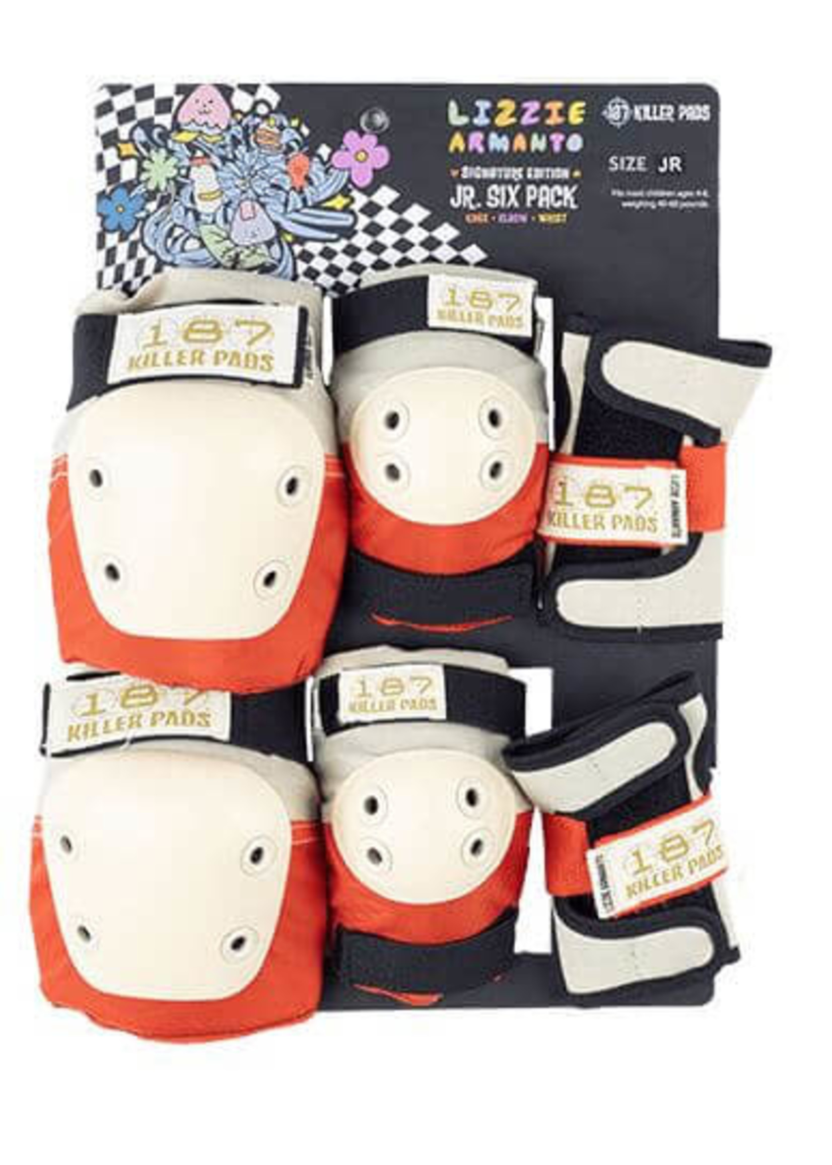 187 Pads 187 - Jr. 6-Pack Pad Set