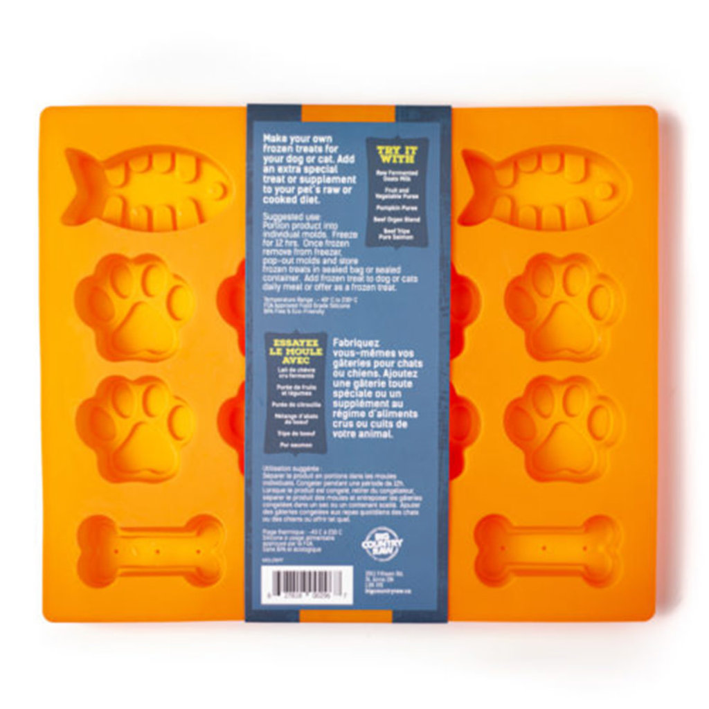 Big Country Raw Big Country Raw - Moule En Silicone - Poissons/Pattes/Os