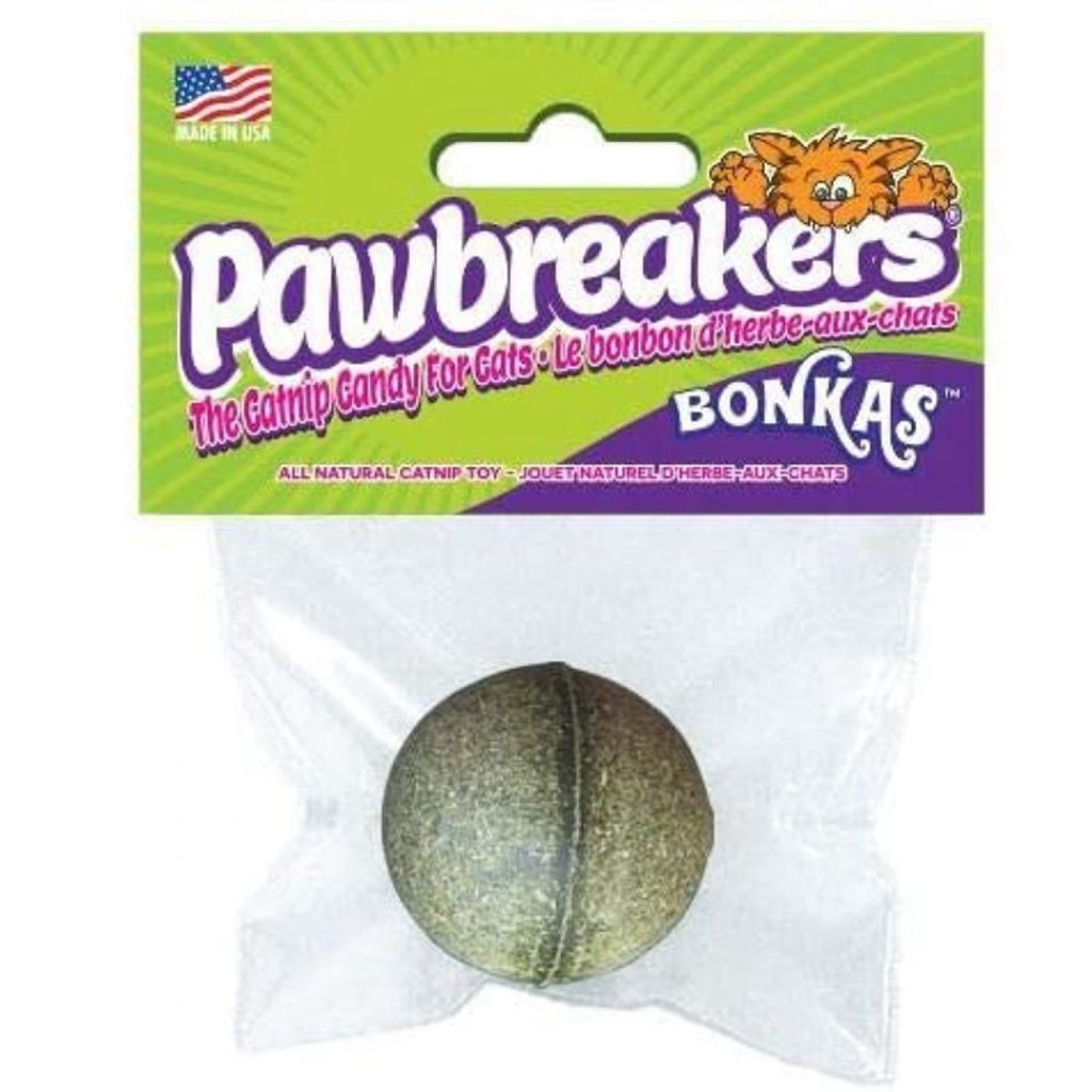 Bonkas Pawbreakers - Balle Composée D'Herbe À Chat