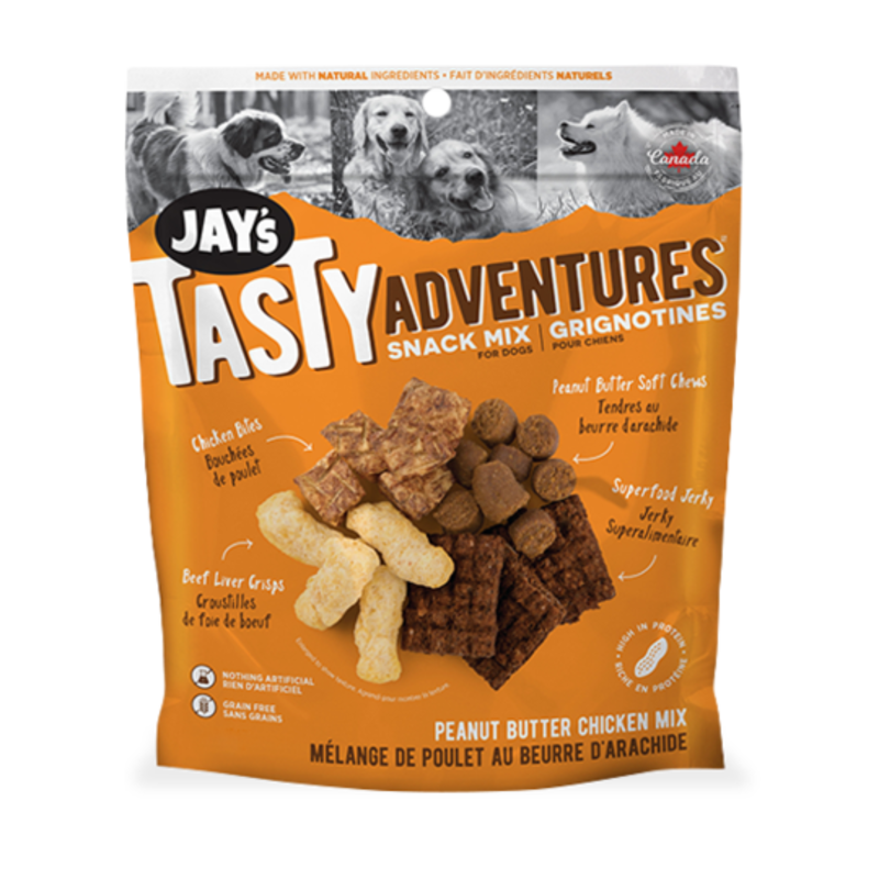 Jay's Jay's - ''Tasty Adventures'' Grignotines Poulet et Beurre d'Arachides 100g