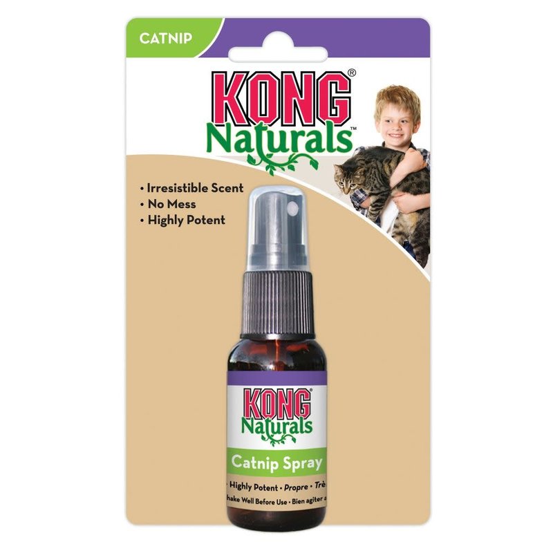 Kong Kong - ''Naturals''  Herbe À Chat Spray 1 oz