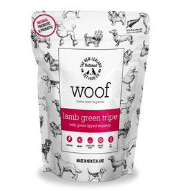 New Zealand Petfood New Zealand Petfood - "Woof" Tripe D'Agneau Avec Moules Vertes