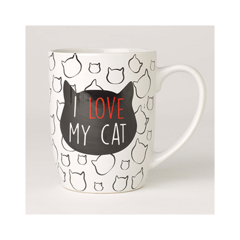 Petrageous Petrageous - Tasse "I Love My Cat"