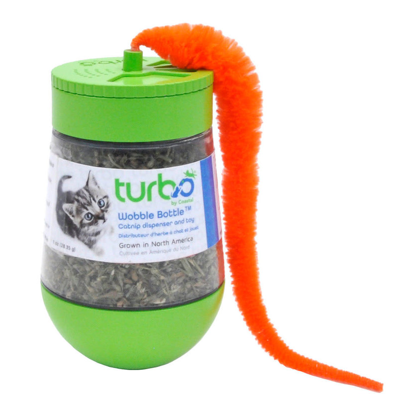 Turbo Turbo - Distributeur D'Herbe À Chat "Wobble Bottle"