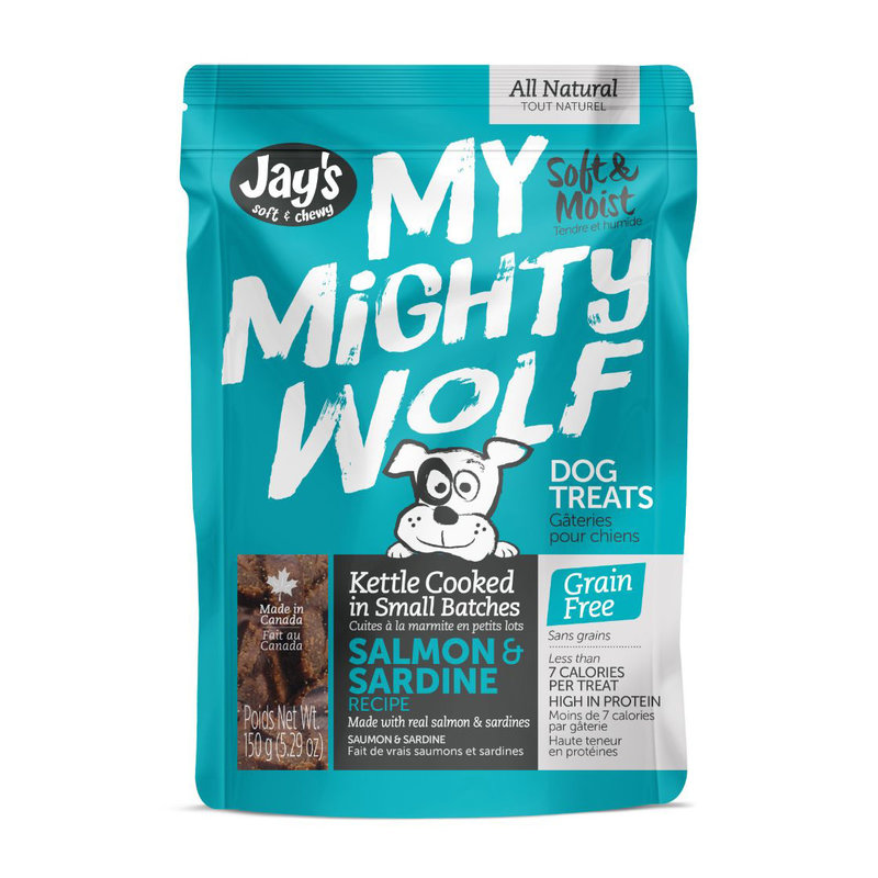 Jay's Jay's - ''Mighty Wolf'' Saumon et Sardine 150g