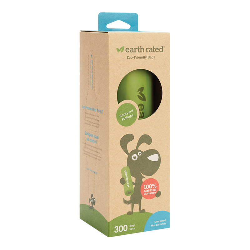 Earth Rated Earth Rated - Rouleau de 300 sacs - Sans Parfum