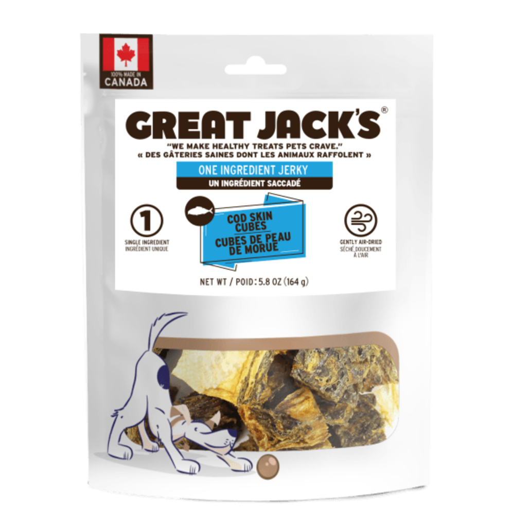 Canadian Jerky Company Great Jack's - Cube De Peau De Morue 164 g