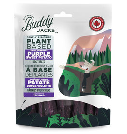 Canadian Jerky Company Buddy Jack's - Patate Douce Violette  Séché À L'Air 198g