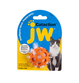 JW Pet JW - Balle ''Cataction'' avec Plumes