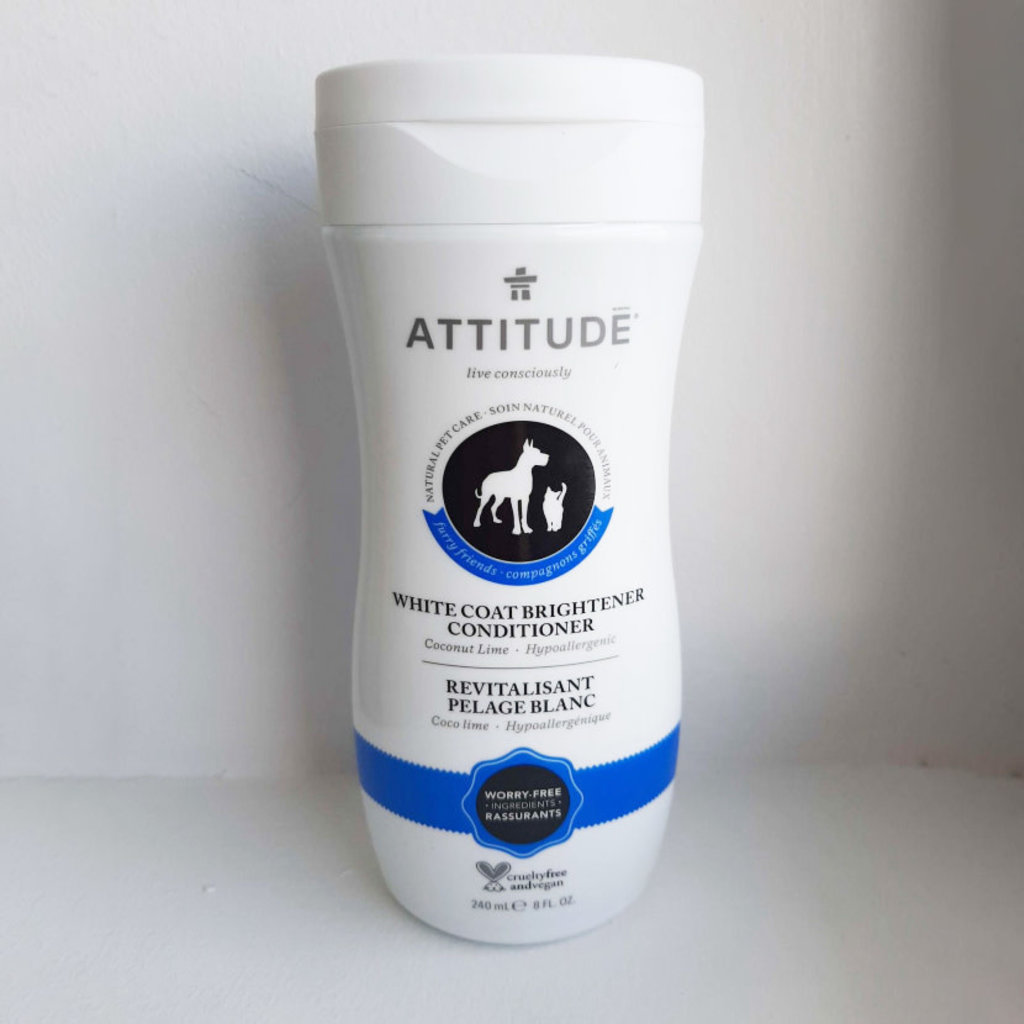 Attitude Attitude - Revitalisant Pelage Blanc Désodorisant Coco et Lime 240ml