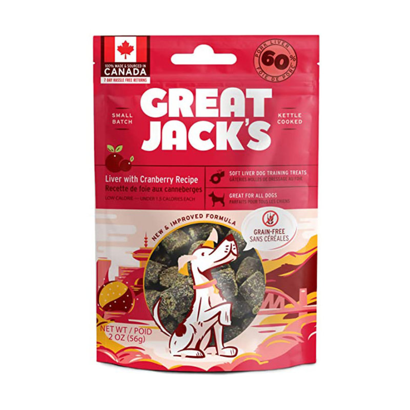 Canadian Jerky Company Great Jack's - Foie Et Canneberge 56 g