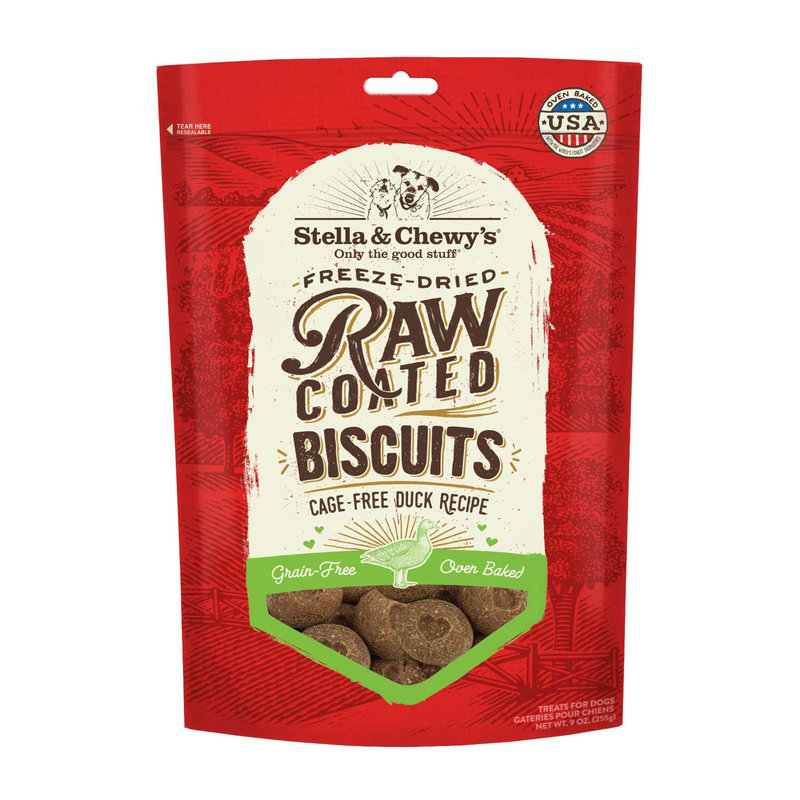 Stella & Chewy's Stella & Chewy's - Biscuits "Raw Coated" Canard - 255g