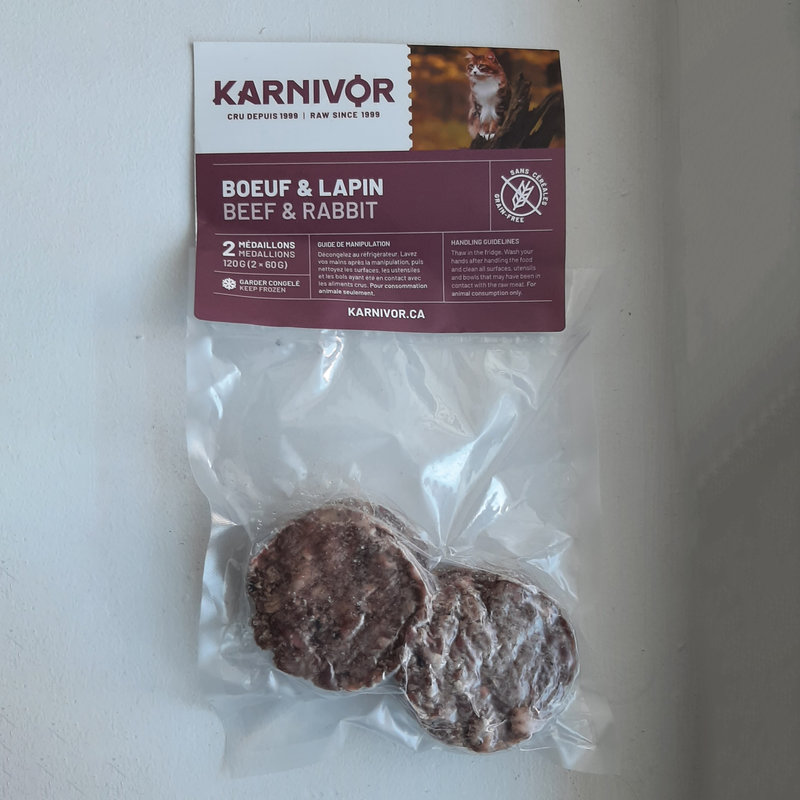 Karnivor Karnivor - Échantillon Boeuf Et Lapin Pour Chat 0.5 lb
