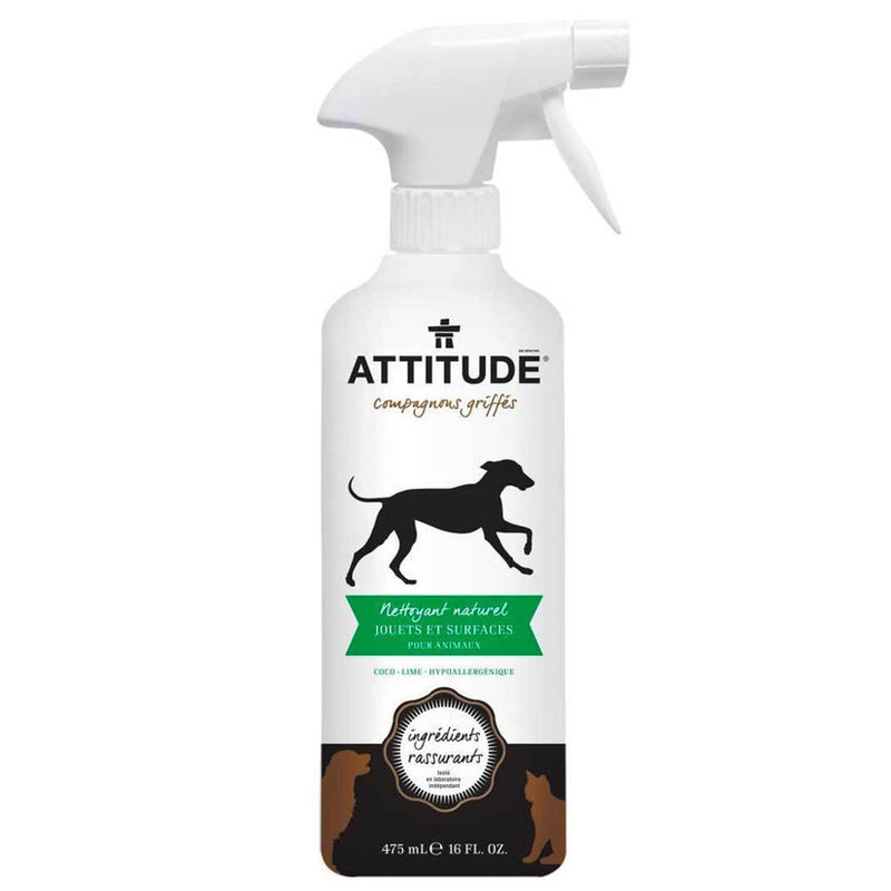 Attitude Attitude - Nettoyant Pour Jouets Et Surfaces Lime & Coco 475 ml***