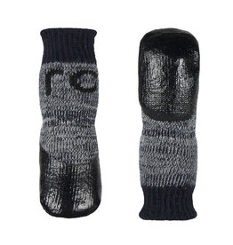 RcPets RcPets - Pawks-Sport Chaussettes Anti-Dérapentes - Charbon