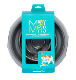 Messy Mutts Messy Mutts - Bol Ralentisseur Interactif Gris