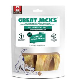 Canadian Jerky Company Great Jack's - Oreille D'agneau - 6 Mx