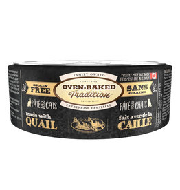 Oven-Baked Oven-Baked - Pâté pour Chat - Caille - 5.5oz
