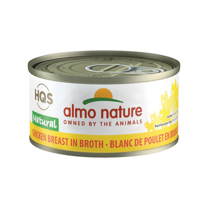 Almo Nature HQS Blanc De Poulet, Pour Chat, 70 g Mel'Animo Centre