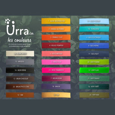 UrraCo Urra.co - Laisse Biothane Classique 4 pi - Turquoise