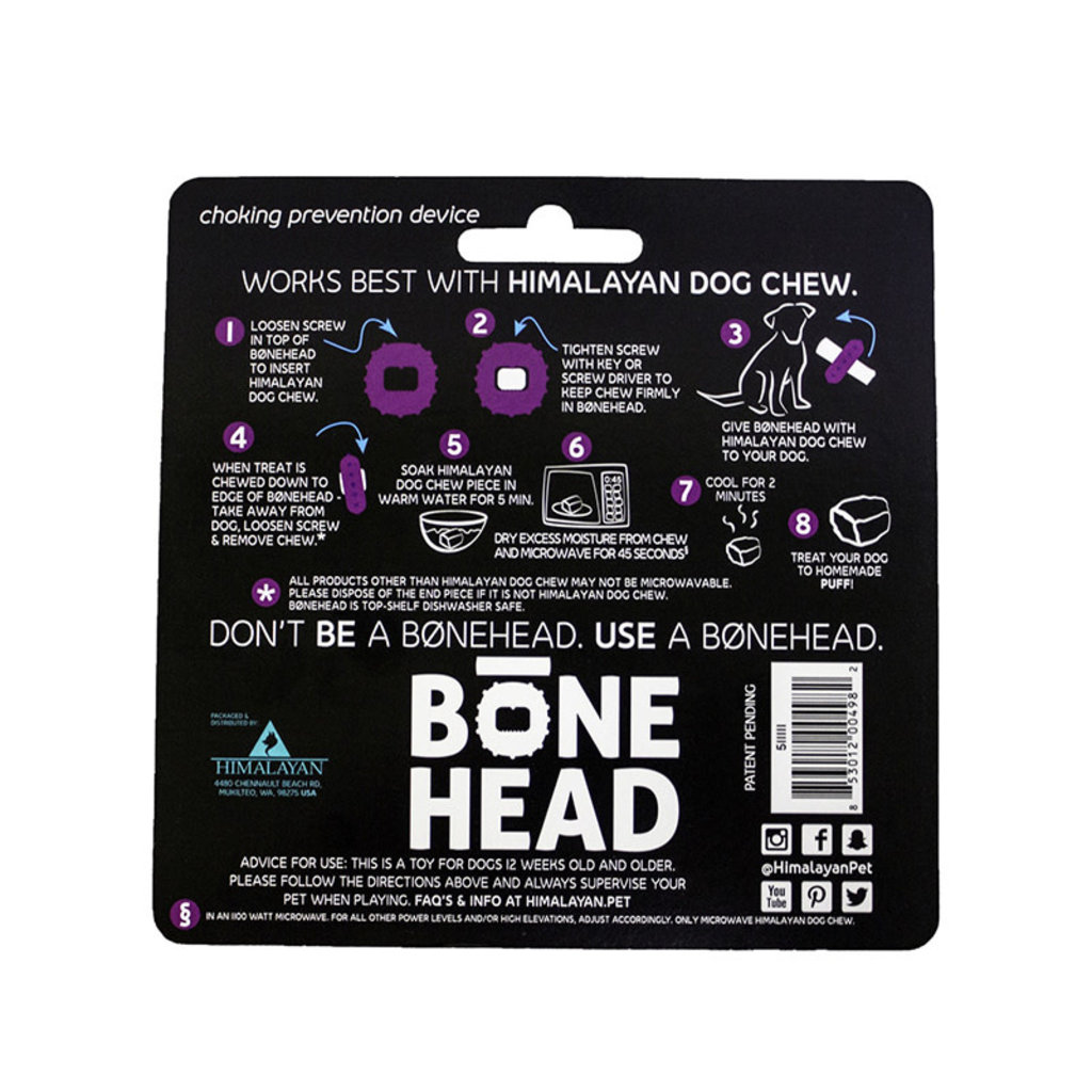 Himalayan Pet Supply Bonehead - Accessoire à Gâterie Fromage Himalayan