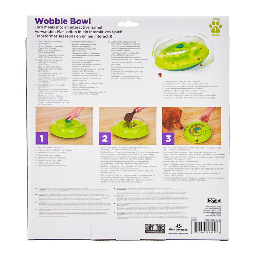 Outward Hound Nina Ottosson - Casse-Tête "Wobble Bowl"