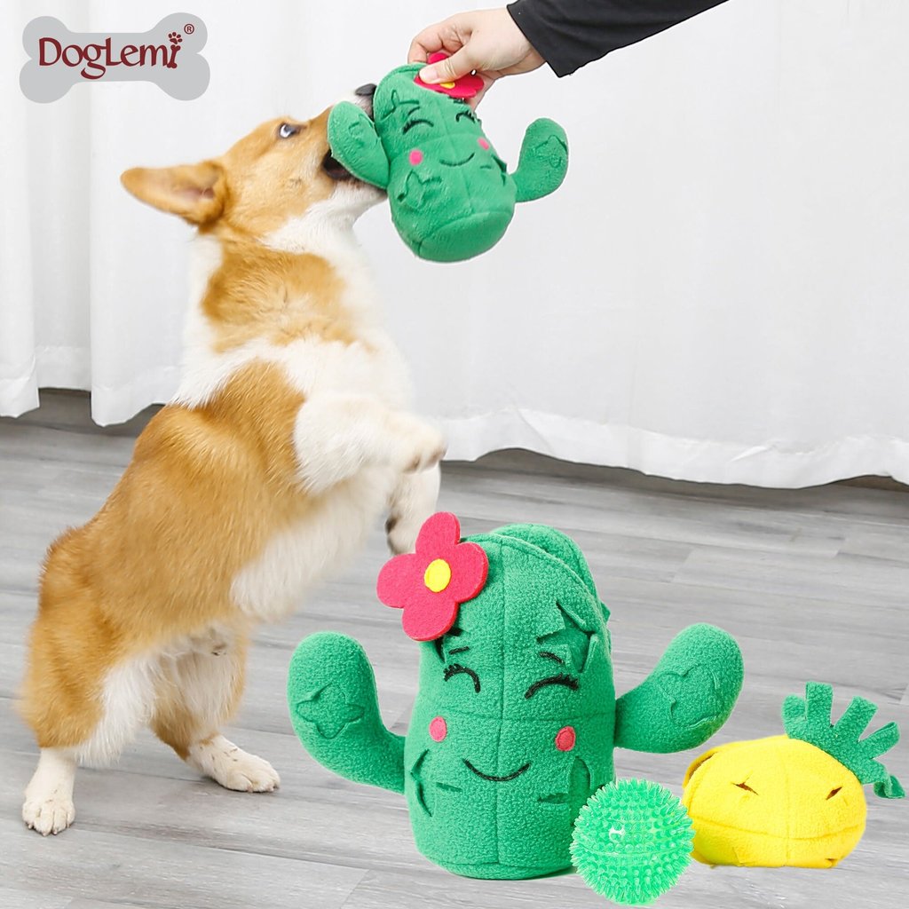 Stimulation Canine Stimulation Canine - Peluche Interactive - Cactus