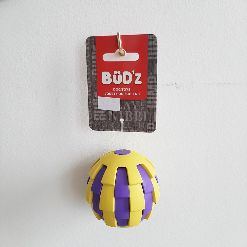 Bud'z Bud'z - Balle Souple à Gâteries - Astro - 2.5po