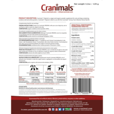 Cranimals - D-Tox Rein/Foie/Peau 120g