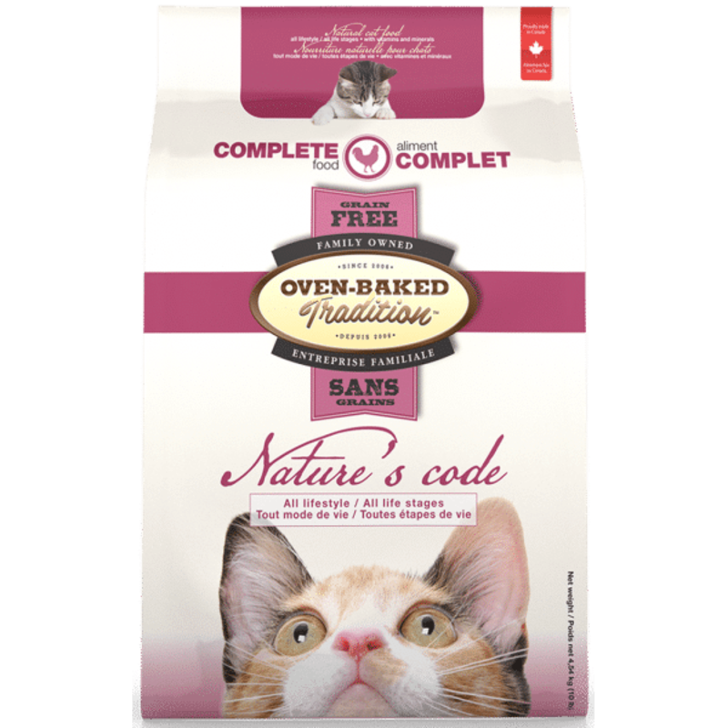 Nature's Code Nature's Code - Poulet Sans Grains, Pour Chat