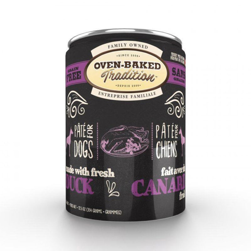 Oven-Baked Oven-Baked - Pâté pour Chien - Canard - 12.5oz