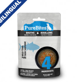 Purebites Purebites - Bouillons De Protéine Et Légumes Pour Chien - Thon 57g
