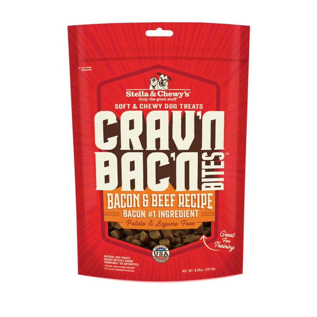 Stella & Chewy's Stella & Chewy's - "Crav'n Bac'n Bites" Bacon & Boeuf - 234g