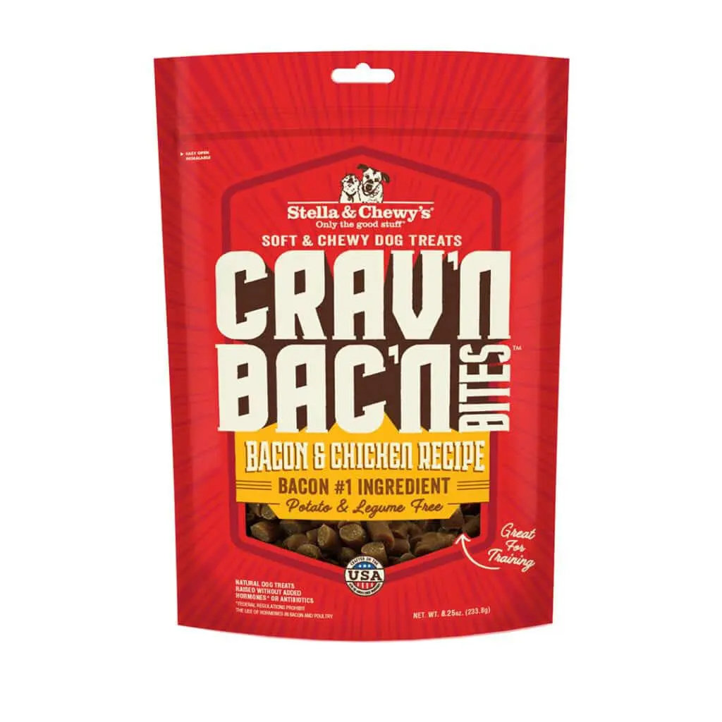 Stella & Chewy's Stella & Chewy's - "Crav'n Bac'n Bites" Bacon & Poulet - 234g