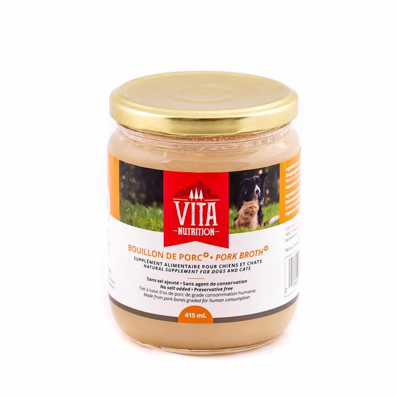 Vita Nutrition Animal Vita Nutrition - Bouillon De Porc+**