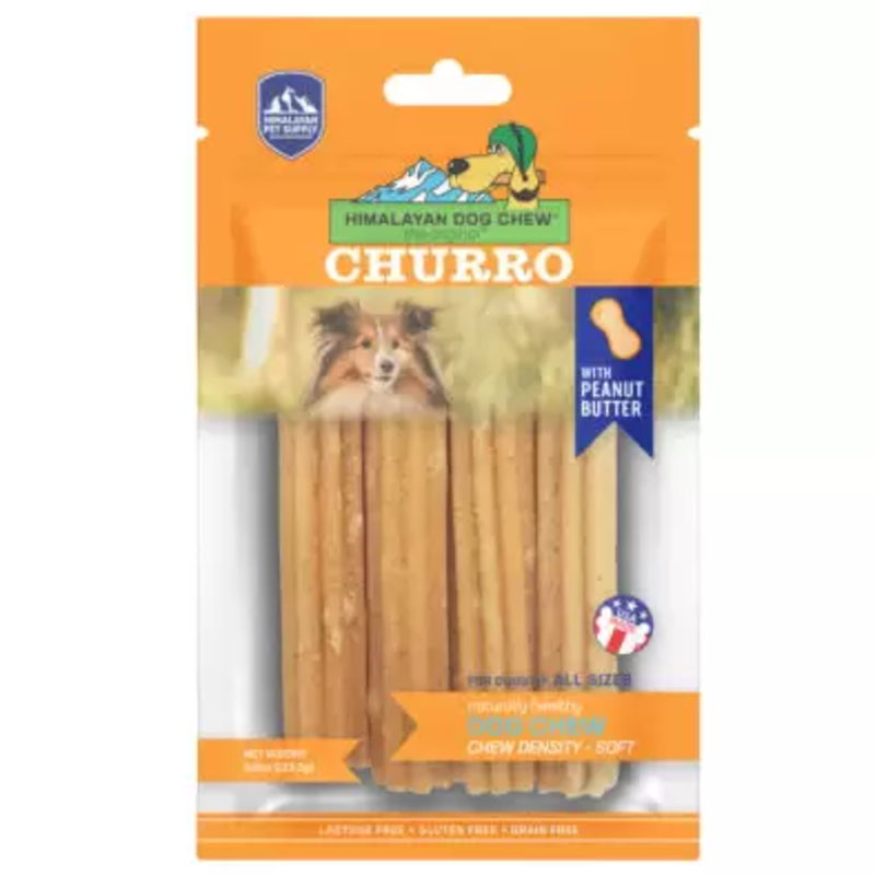 Himalayan Pet Supply Himalayan - Fromage Himalayen - Churros Au Beurre D'Arachides 5 po - 113 g