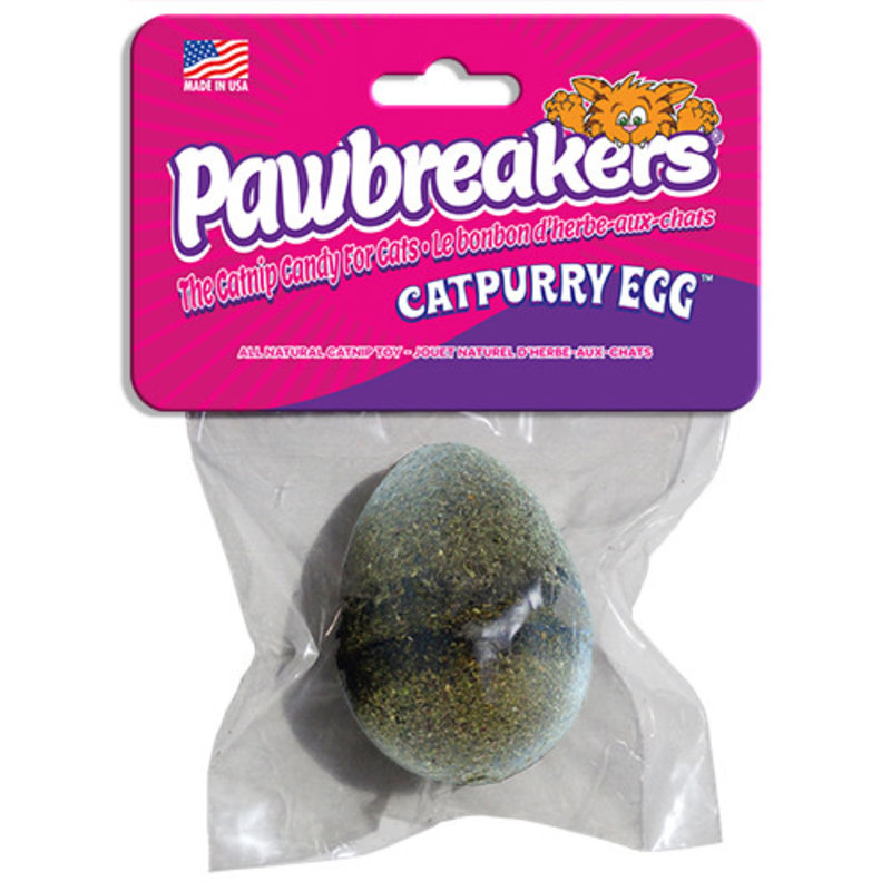 Pawbreakers! Pawbreakers - Catpurry Egg  Oeuf Composée D'Herbe À Chat