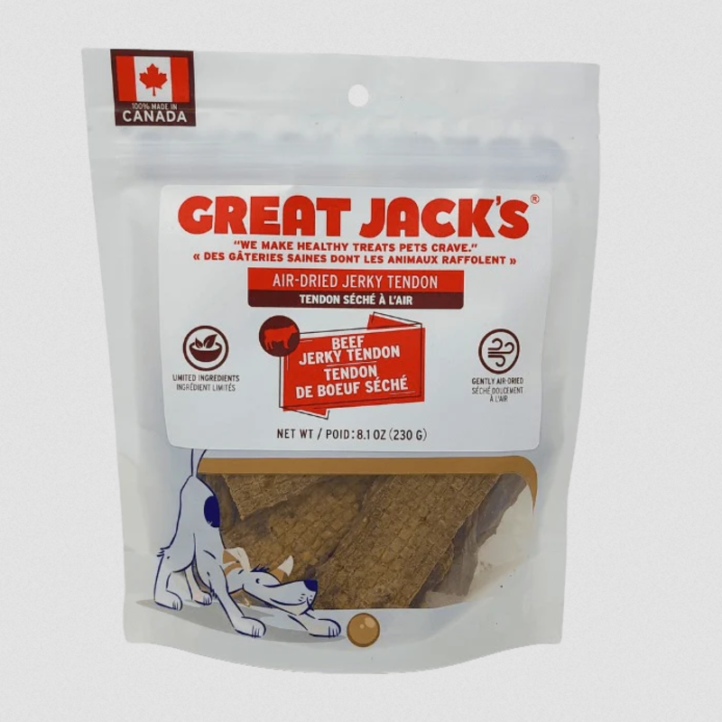 Canadian Jerky Company Great Jack's - Tendon De Boeuf Séché À L'Air - 230g