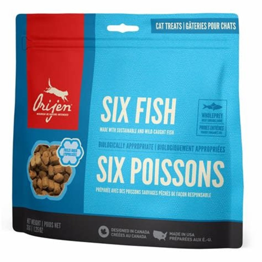 Orijen Orijen - 6 Poissons - Gâterie Chat - 35g