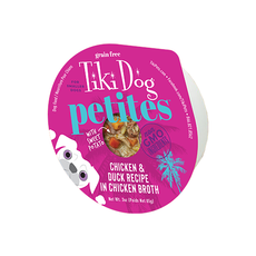 Tiki Cat Tiki Dog - Aloha Petit Chien - Poulet & Canard