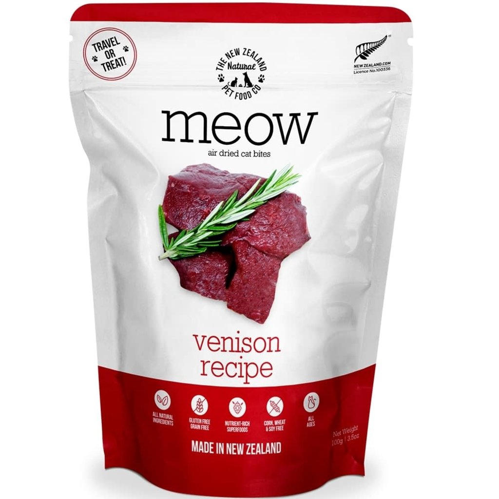 New Zealand Petfood New Zealand Petfood - "Meow" Venaison  - 100g