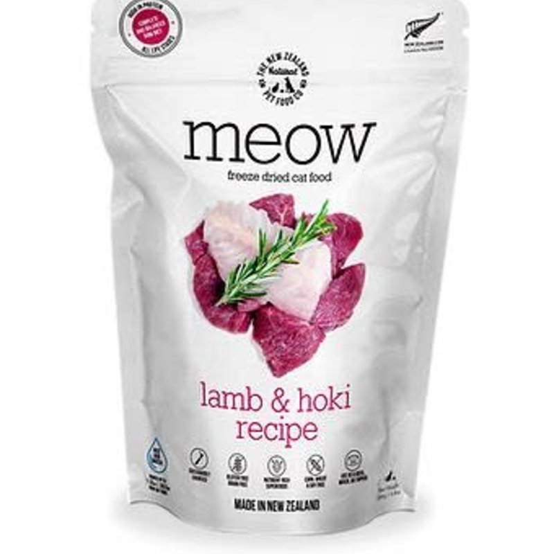 New Zealand Petfood New Zealand Petfood - "Meow" Agneau & Hoki  - 50g