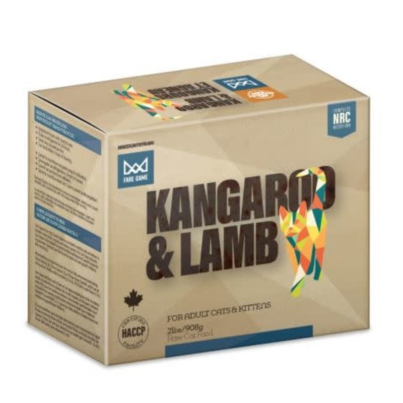 Big Country Raw Big Country Raw - Fare Game Kangourou/Agneau  2 lb