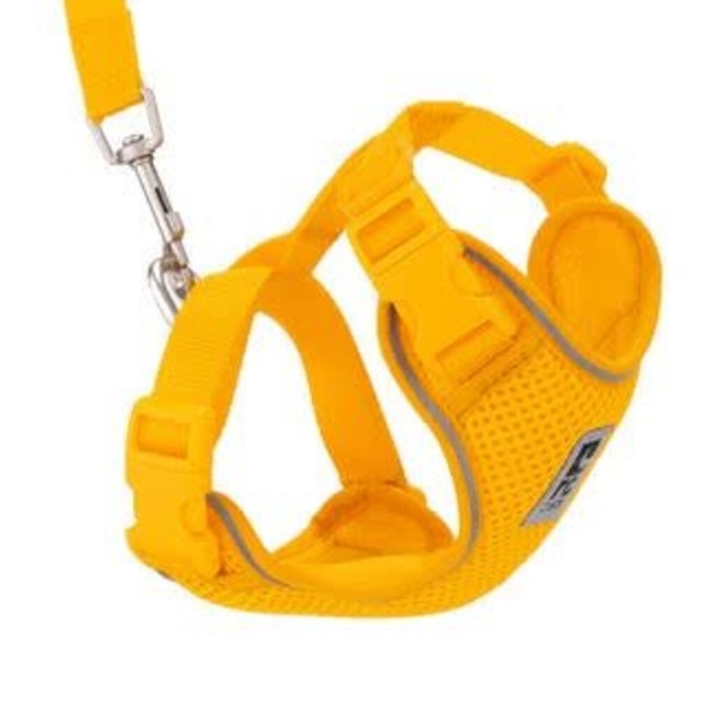 RcPets RcPets - Harnais ''Adventure'' pour Chat - Jaune  Moyen