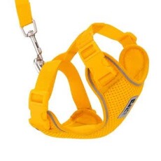 RcPets RcPets - Harnais ''Adventure'' pour Chat - Jaune  Moyen