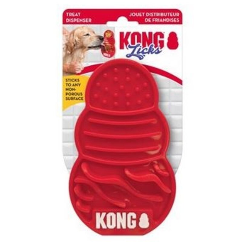 Kong Kong - Licks Mat Tapis De Liche  Avec Ventouses