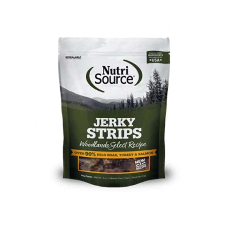 NutriSource NutriSource - Jerky Sanglier, Dinde Et Saumon 113 g
