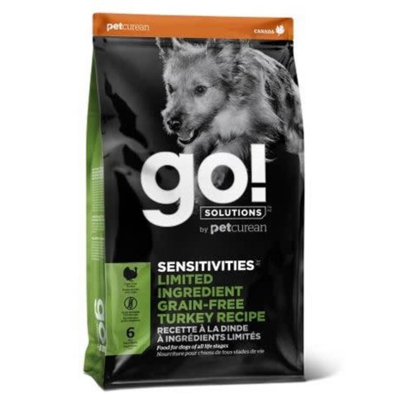 Petcurean GO Petcurean - Ingrédients Limités Dinde, pour Chien 5.44kg