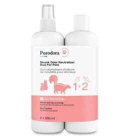 Purodora Lab Purodora - Neutralisant D'Odeur De Moufette 2 x 250 ml